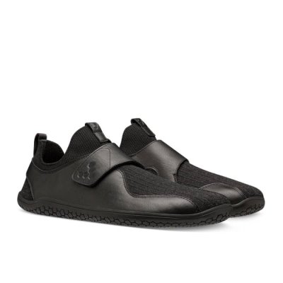 Chaussure Casual Vivobarefoot Primus Knit EZ Homme - Noir SLJ385147